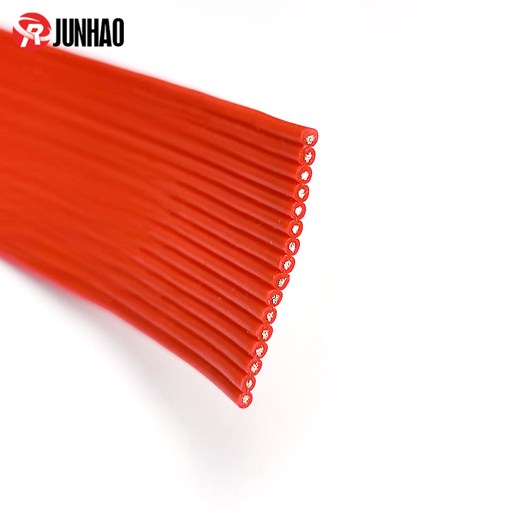 High Flexibility Wire UL3512 Multi Color Silicone Insulated Wire 22AWG  - Junhao Wires and Cables Manufacturer