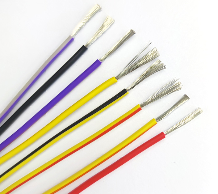 High Flexibility Wire UL3512 Multi Color Silicone Insulated Wire 22AWG  - Junhao Wires and Cables Manufacturer