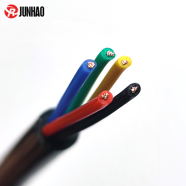 High Flexibility Wire UL3512 Multi Color Silicone Insulated Wire 22AWG  - Junhao Wires and Cables Manufacturer