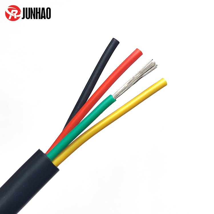 High Flexibility Wire UL3512 Multi Color Silicone Insulated Wire 22AWG  - Junhao Wires and Cables Manufacturer